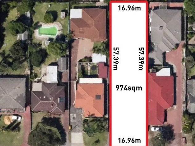 HUGE DEVELOPMENT SITE - 974M2 - ZONED R20