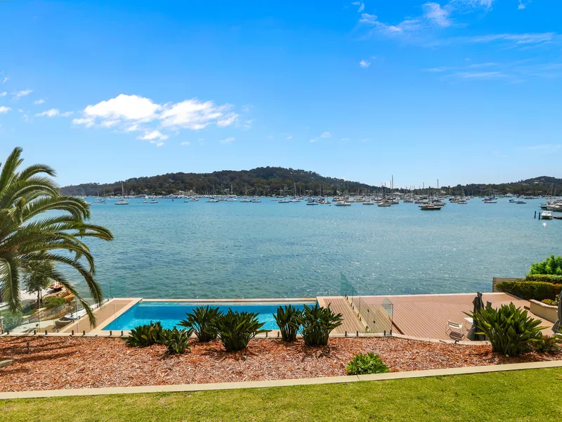 'Castello al Mare' | Exclusive Waterfront Residence, Front Row On Pittwater