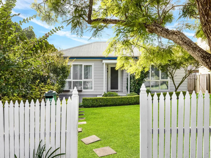 Charming Cottage Styled Home with approved plans for a custom architecturally designed home