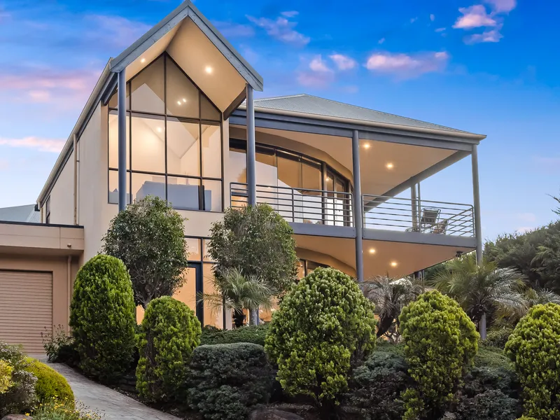 Stunning Views Meet Sweeping & Stylish Sophistication In This Burnside Beauty