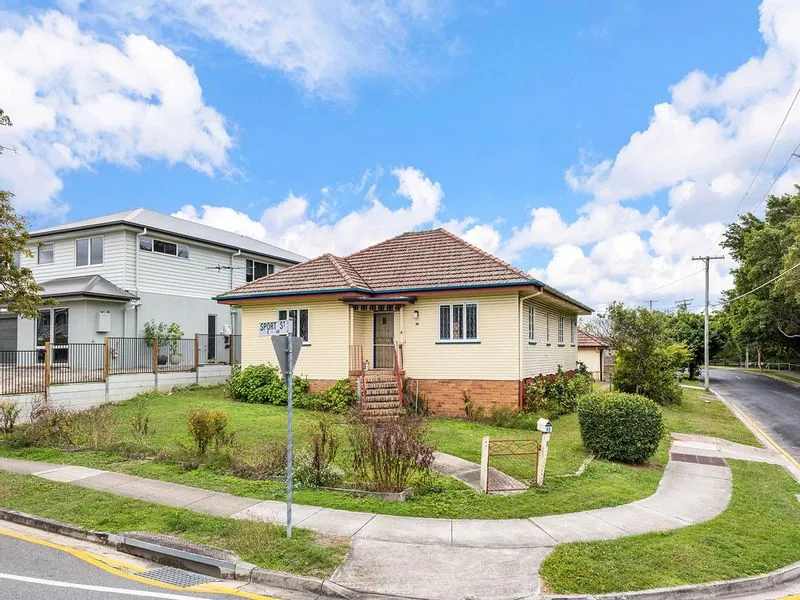 Corner block home in a Great Location