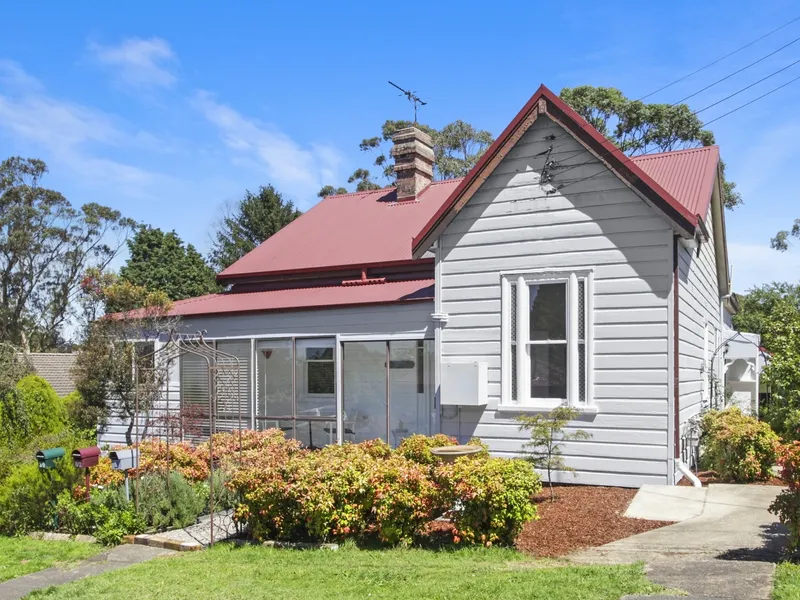Period home on a large level block in an ideal location