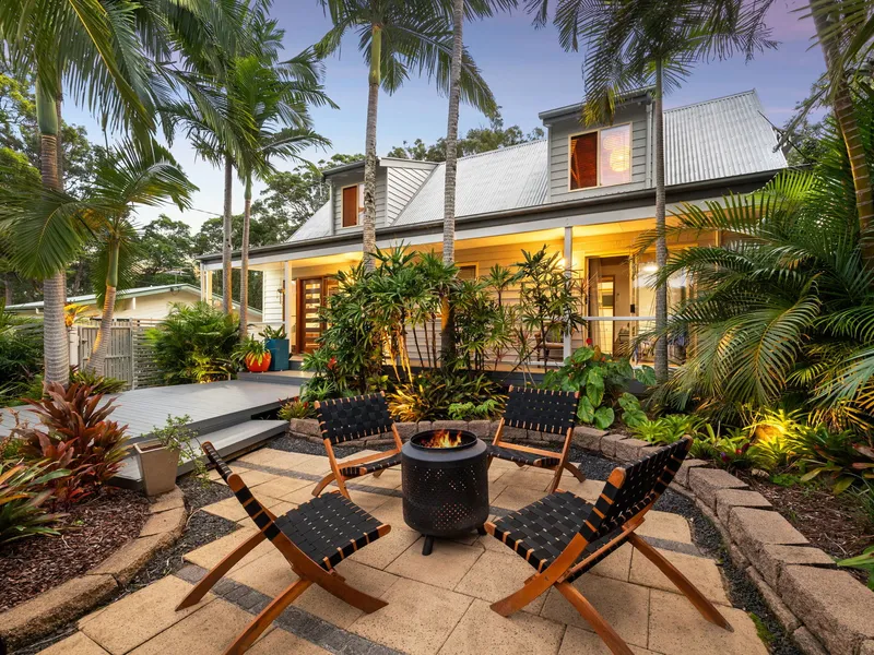 Tranquil Buderim Bush Setting with dual living potential