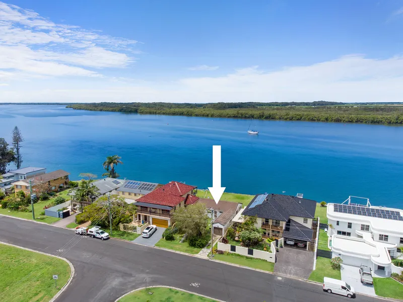 Water front three bedroom home