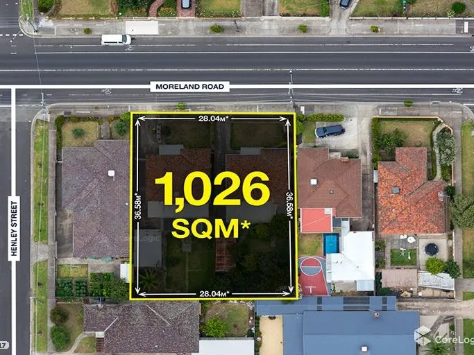 Boutique Land for Sale with Plans and Permits for 5 Units!