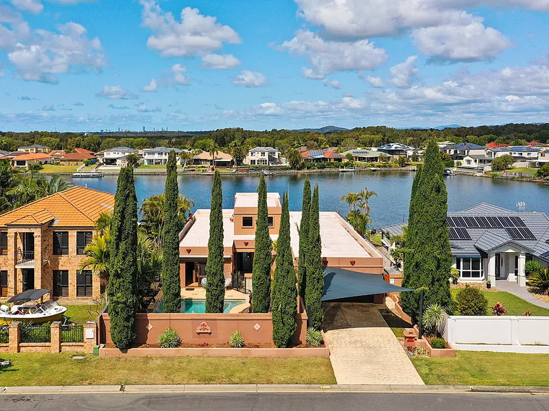 A UNIQUE HOME WITH STUNNING WIDE WATERS VIEWS