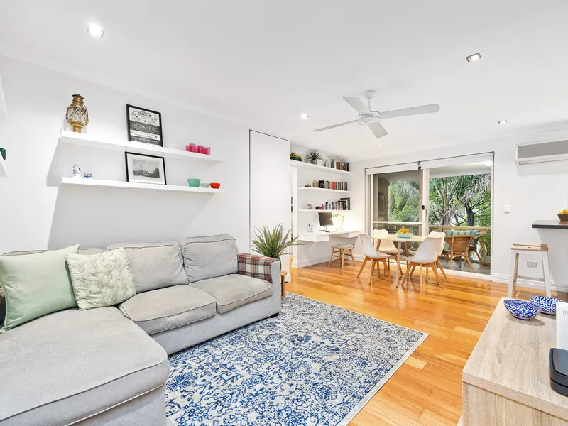 Quiet, North Facing Designer Apartment in a Prized Location