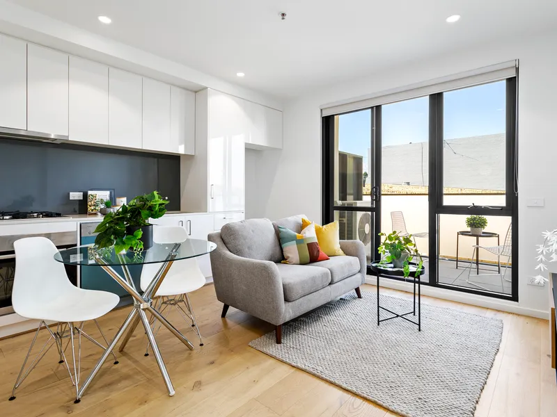 A sleek and stylish entry into Brunswick West