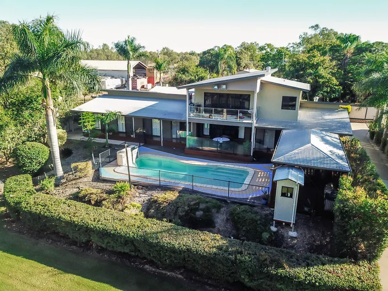 STUNNING HOME WITH RIVER FRONTAGE