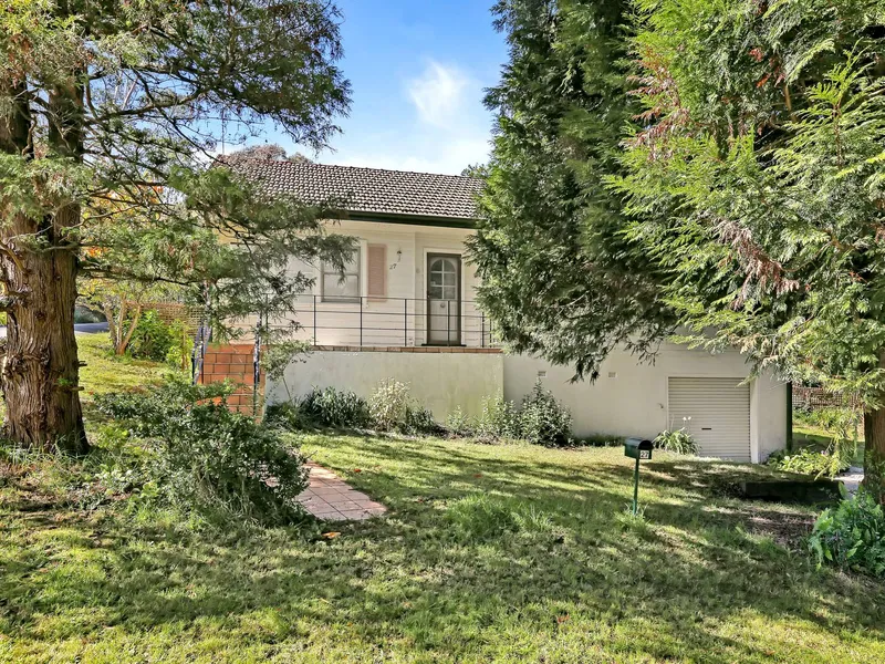 CHARACTER MID CENTURY MODERN HOME ON LARGE CORNER BLOCK