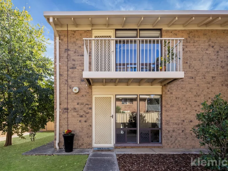 Freshly renovated three bedroom townhouse in a quiet setting.