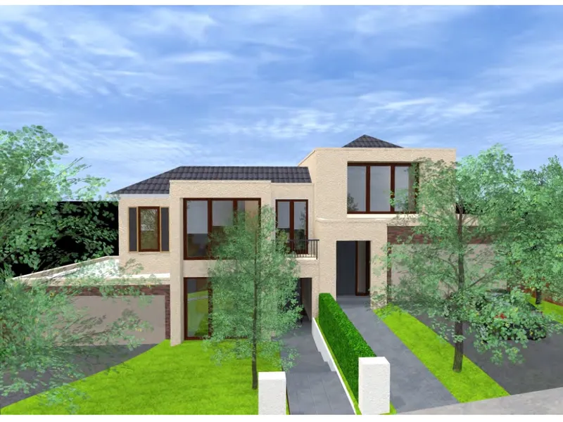 Unequivocal luxury at a premium leafy address.  Only two side by side North Facing townhouse on the block. Won’t last long!