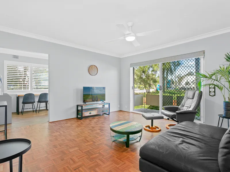 Boutique Ground Floor Apartment with Fresh Updates & Prized North Aspect