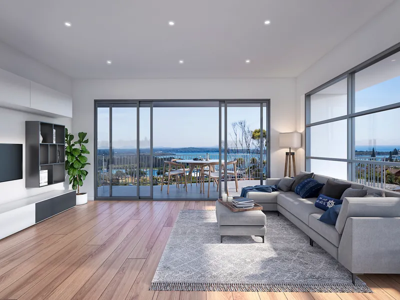 Brand new CBD apartments, level two and three with water views