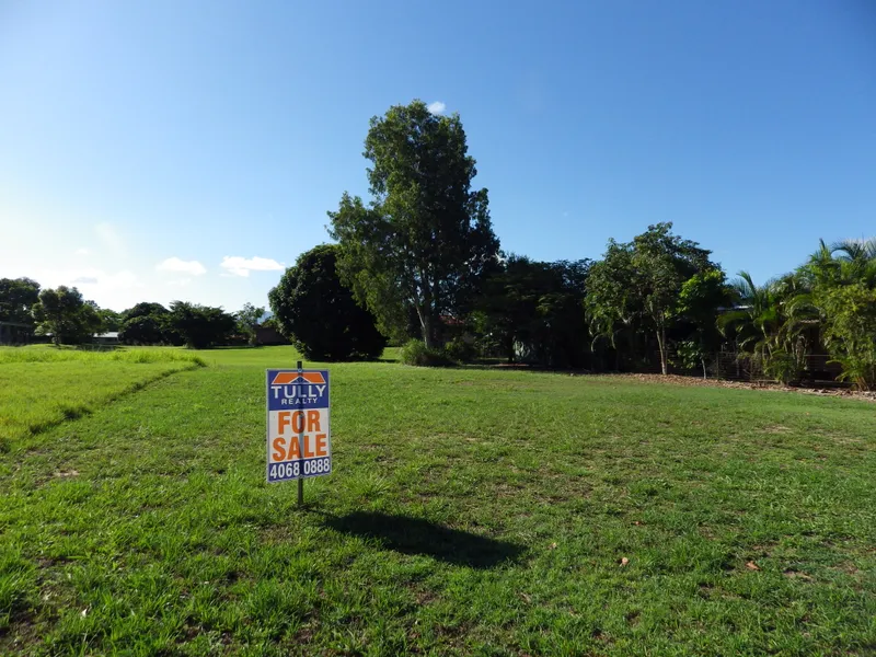 Great east faceing block to build that family home 