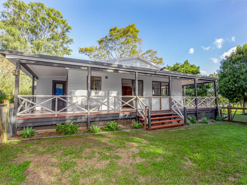 Country lifestyle with sheds galore