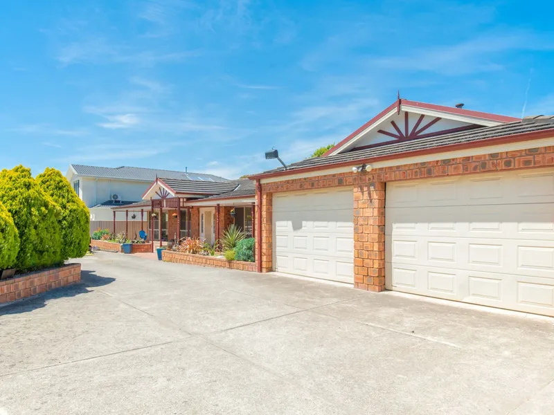 A suburban oasis exuding character and comfort