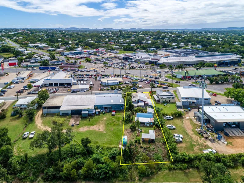 Central location, so close to Aldi, McDonalds and Hungry Jacks.   Zoned Industry with 1,126 sq.m. of