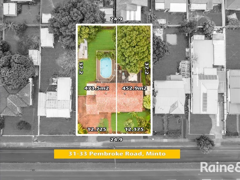 R3 Zone - Approved for 4 Dwelling!!
