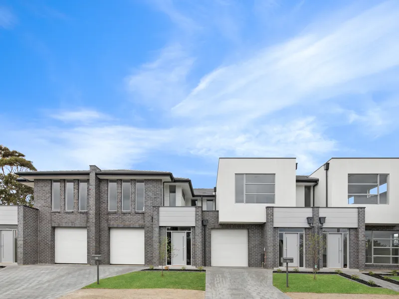 Townhouses with contemporary interiors