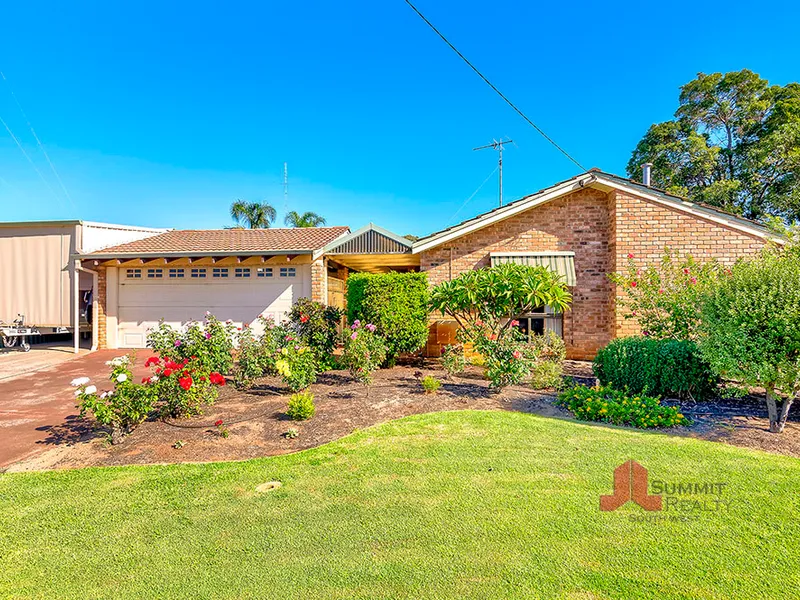 QUALITY HOME WITH ROOM FOR YOUR CARAVAN