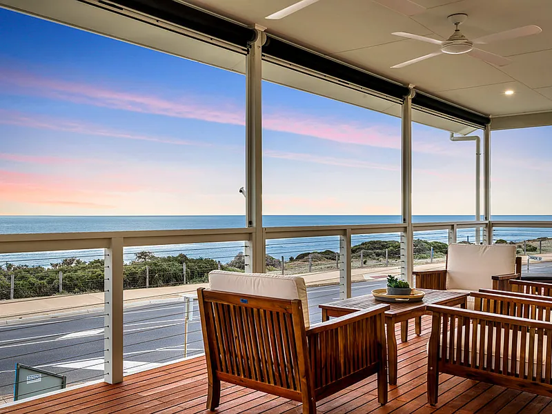 Near new home with captivating views