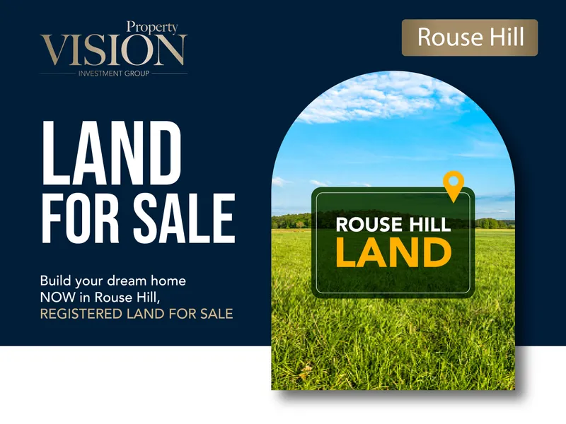 Build your dream home NOW in Rouse Hill - Registered Land for Sale