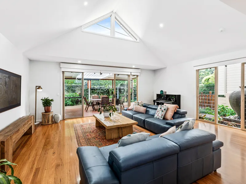 Luxurious townhouse showcases indoor/outdoor layout