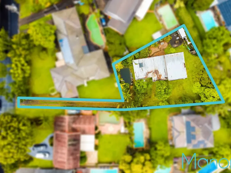 Blank Canvas on 1163sqm Block (approx)