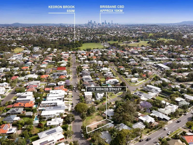 Great block in sought after Nundah sold with plans, estimates and connections to builders who can start building NOW!