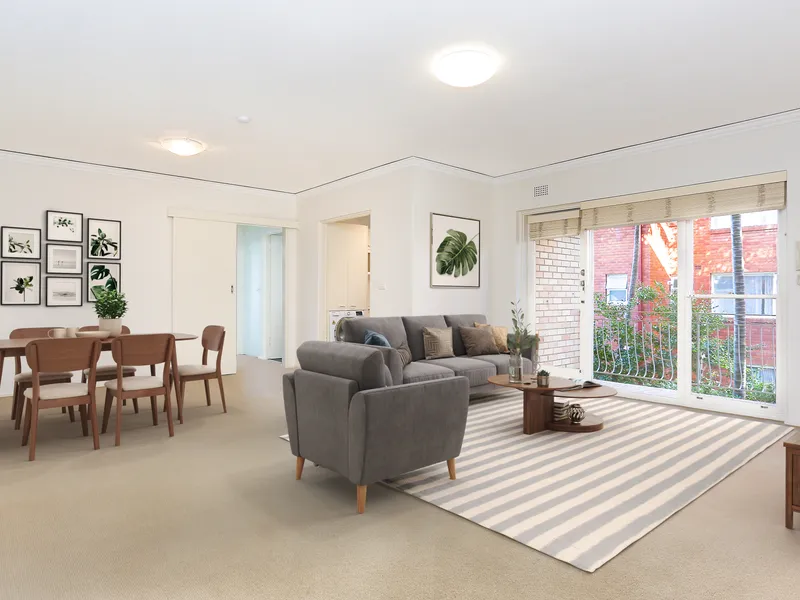 BRIGHT AND SPACIOUS TWO BEDROOM APARTMENT
