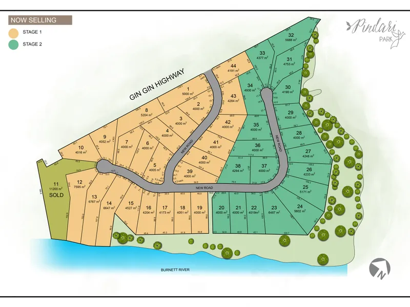 Pindari Park Stage 1 & 2 – 1483 Gin Gin Rd, Sharon – “RIVER FRONT ACREAGE LAND RELEASE”