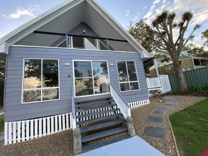 On the water and fully renovated in an Island Paradise.