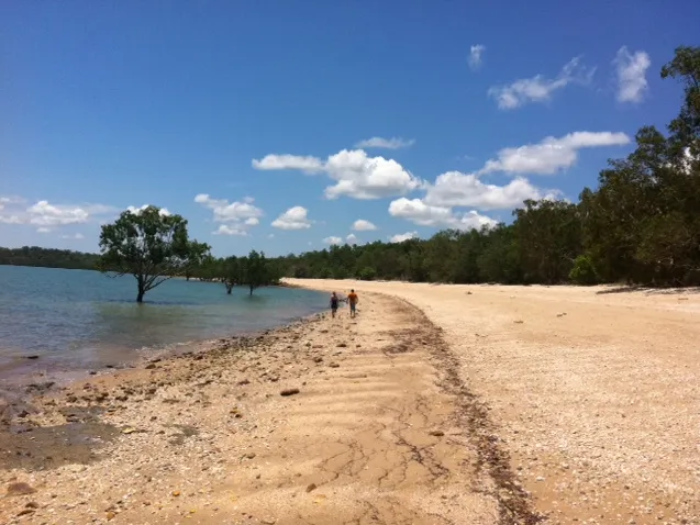 Unique Darwin Harbour 'one of a kind' pebble Beachfront 