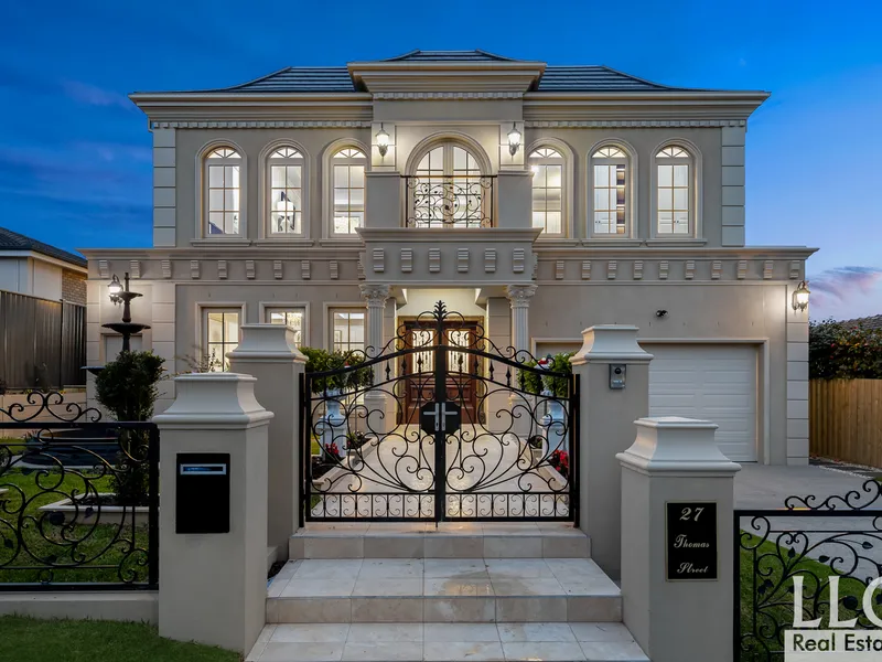 Palatial French Provincial Mansion in Dual School Zones