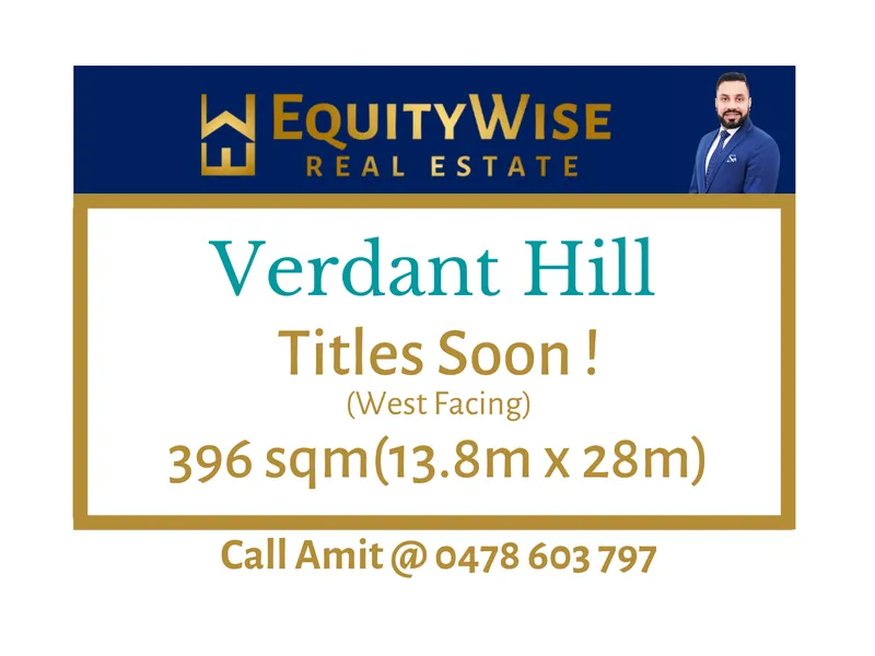 Premium Land at Verdant Hill !!!