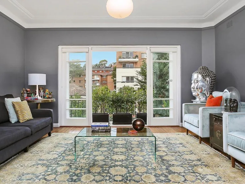Semi sized top floor apartment with a copious amount of space bordering Coogee