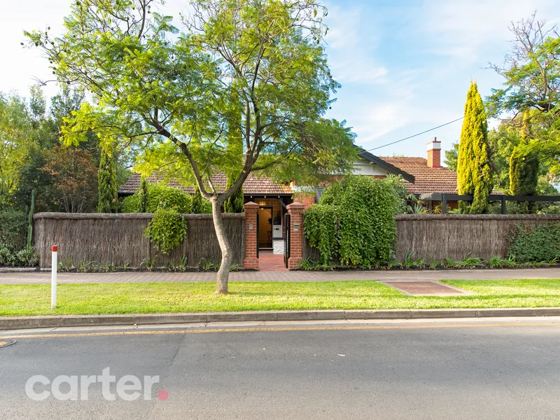 Go one better with a flawless and classy corner bungalow on the city's leafy edge...