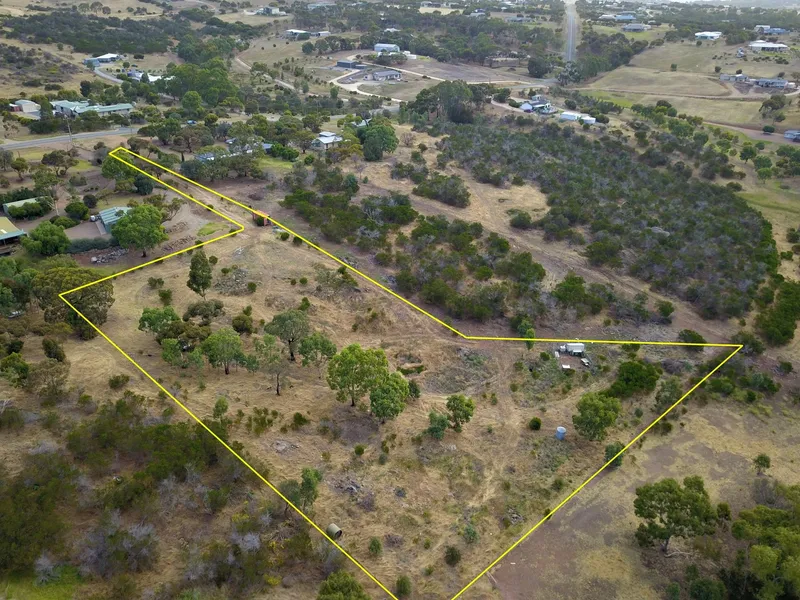 North facing allotment with privacy