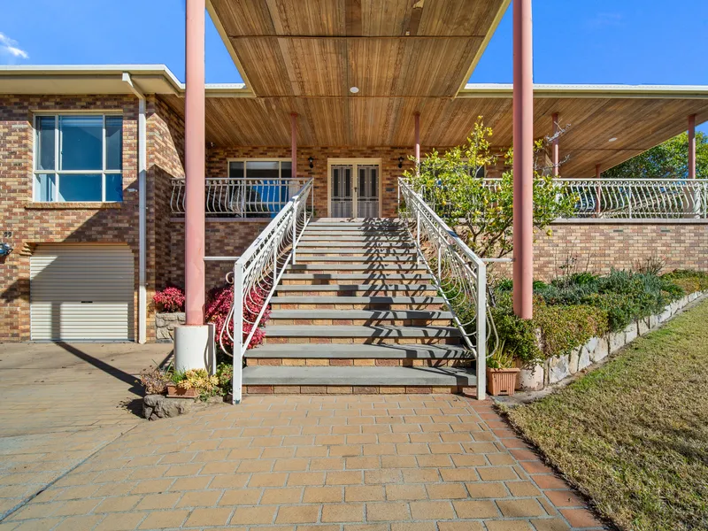 Expansive family home with picturesque views