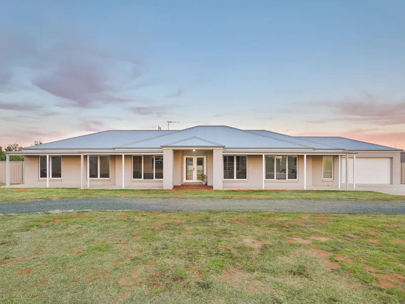 The perfect home with a monster shed