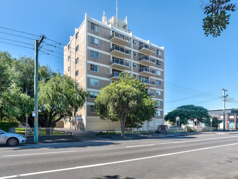 Spacious two bedroom unit on the 4th level of Union Towers. 