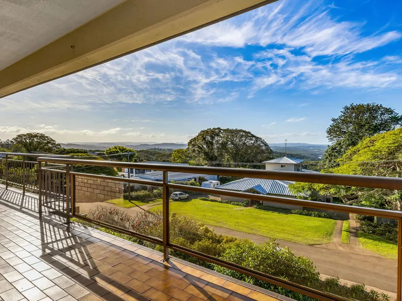 Glorious top of the hill view