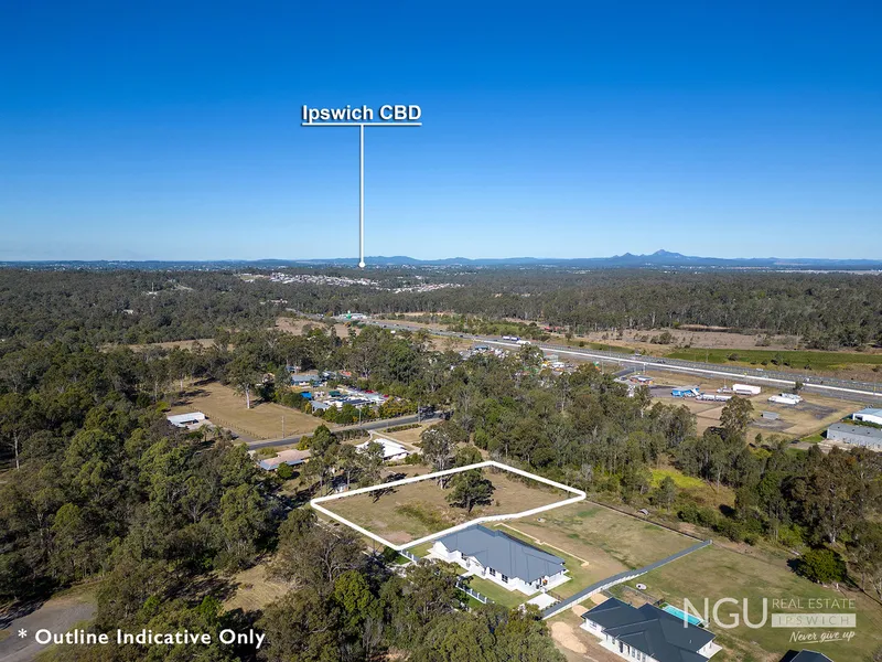 BUILD YOUR DREAM HOME ON JUST UNDER 1 ACRE 10 MINUTES FROM IPSWICH!