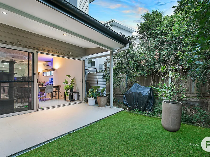 Elegant three-bedroom townhome with private courtyard