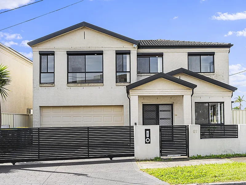 Big and bold family home on a prized corner lot