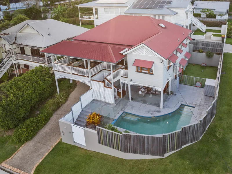 City Views and Elevated Entertaining in this Phenomenal Queenslander