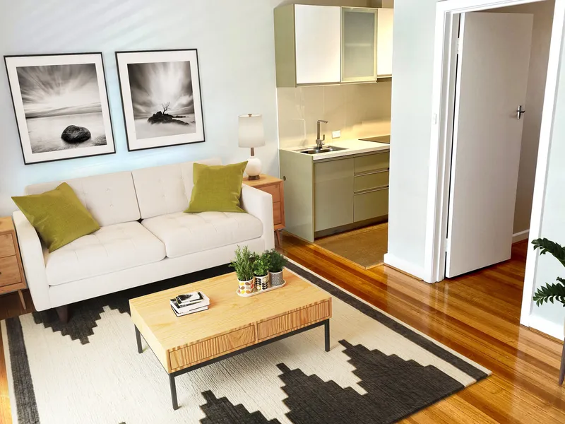 Bright one bedroom in quiet street