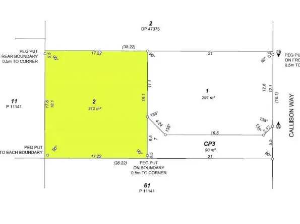 RESIDENTIAL LAND - 312 Sqm