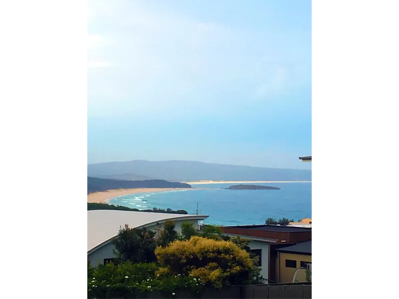 Superb coastal and ocean views